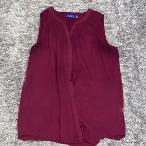Plum Apt 9 Button Up Blouse